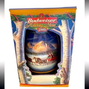 Budweiser 2000 Holiday Stein
